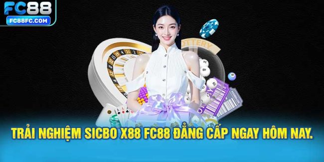 Trải nghiệm Sicbo X88 FC88 đẳng cấp ngay hôm nay.